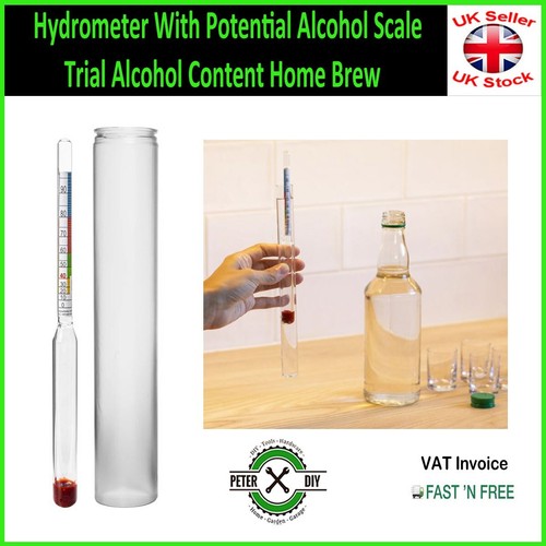 Hydrometer with potential - with,