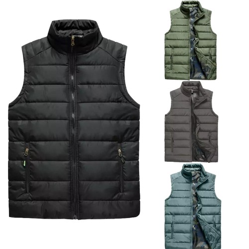 Mens gilet waistcoat padded - waistcoat,