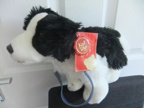 Keel black white sheep - black, dog