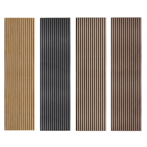Acoustic slat wall panels - wall,