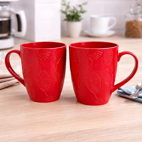 Plastic mugs with - plastic, handle