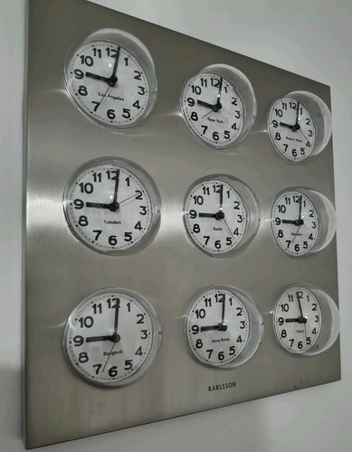 Karlsson world clock - clock, 9