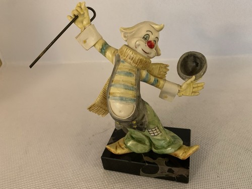 Hobo clown figurine - hobo,