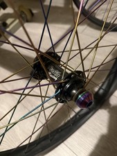Full Ti Profile Mini/Elite Wheeler, Titanium Rainbow Spokes, Bolts And Driver