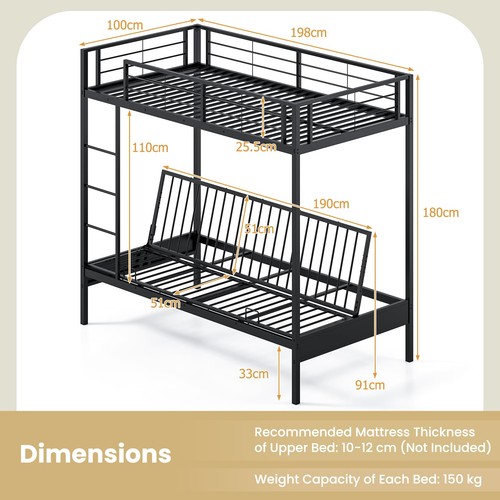 Gainoom twin over futon - gainoom,