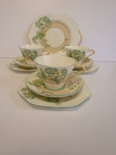 Vintage Paragon Art Deco Trios