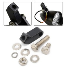 Black Motorcycle Headlight