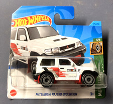 H W Mitsubishi Pajero Evolution #175/250 -2023 H W Mud Studs 3/5 White die cast