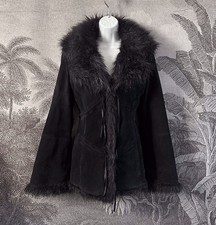 Vintage Y2K Real Leather Suede