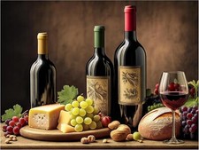 Tile Mural Still Life with