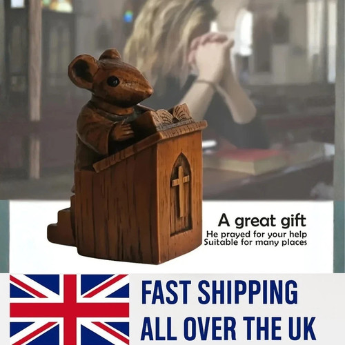 Church mouse vicar pulpit - mouse,