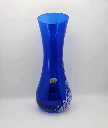 Vintage bohemia crystal cobalt - bohemia,