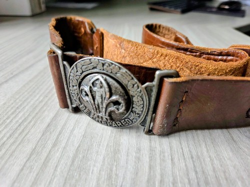 Late 1950 vintage leather - late,