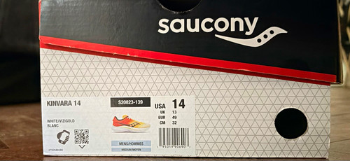 Saucony kinvara men s - kinvara, 14