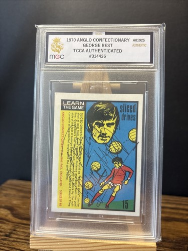 George best autographed - george,