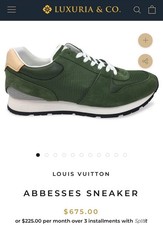 Vintage Louis Vuitton Trainers