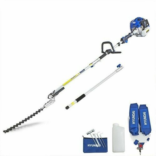 Petrol pole hedge trimmer - pole,