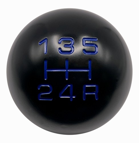 Black round speed blue - black,