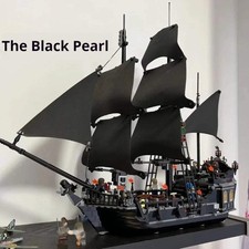 Pirate Ship Building Blocks Set Black Pearl Caribbean Pirates Toys for Kids Gift