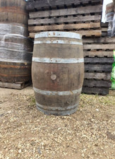 95CM OLD RECLAIMED USED RUSTIC WINE WHISKEY SCOTCH WHISKY OAK WOODEN BARREL CASK