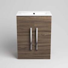 Vanity Unit & Basin Sink Cabinet Bathroom Storage Furniture Free Standing Wall