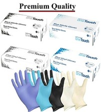 NITRILE VINYL LATEX DISPOSABLE GLOVES SURGICAL MEDICAL TATTOO FOOD MECHANICE