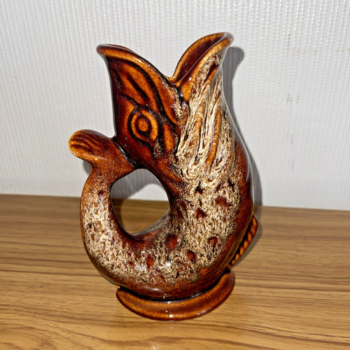 Gurgle fish vase fosters - gurgle,
