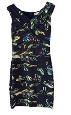 Linea Size 8 Navy Blue Floral