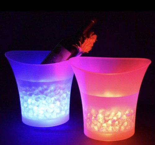 Led ice bucket wine - x,