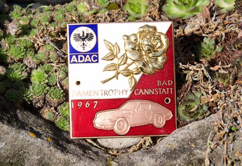 Vintage enamel automobile car - vintage,