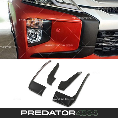 Front black grille bumper trim - black,