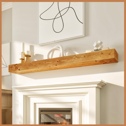 Avana fireplace mantle natural - fireplace,