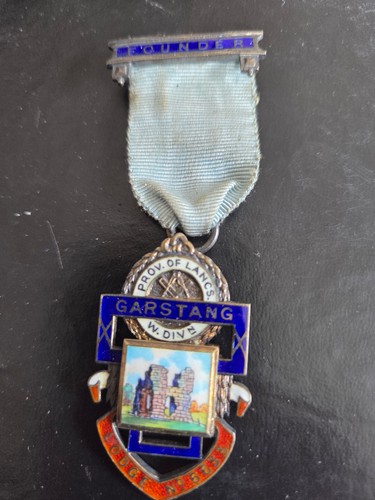 Masonic jewels medals garstang - masonic,