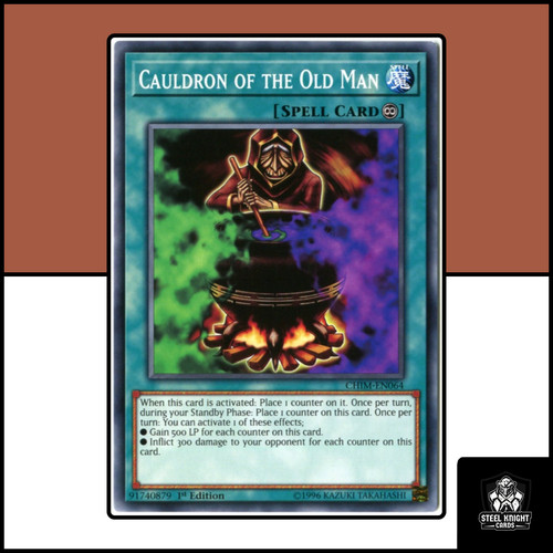 Cauldron the old man - old,