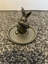 Vintage Rabbit Ring Holder
