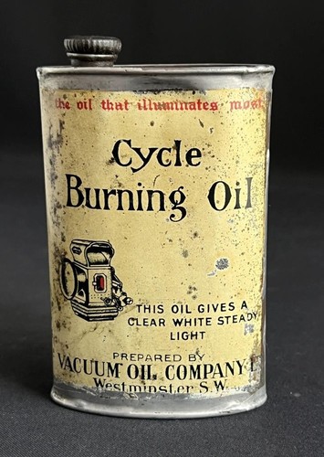 Cycle burning lamp oil can - cycle,