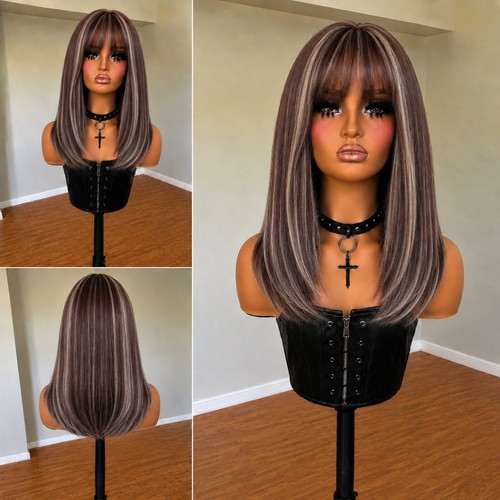 Costume wigs with bangs - costume,