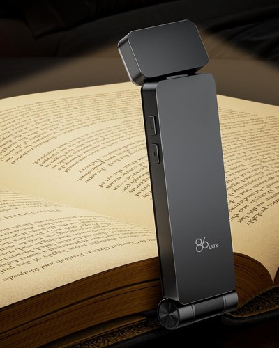 86lux book light rechargeable - book,