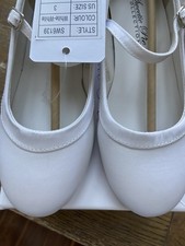White Communion Shoes with