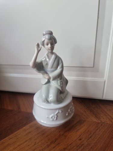 Vintage geisha music - geisha, box