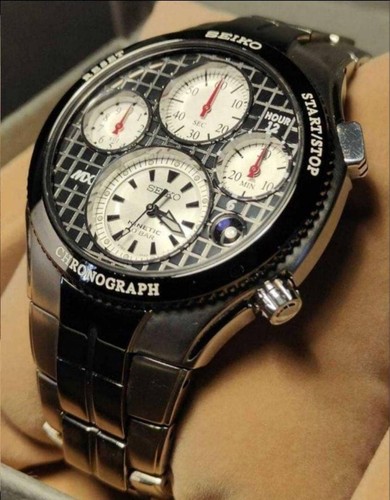 Seiko kinetic chronograph - seiko,