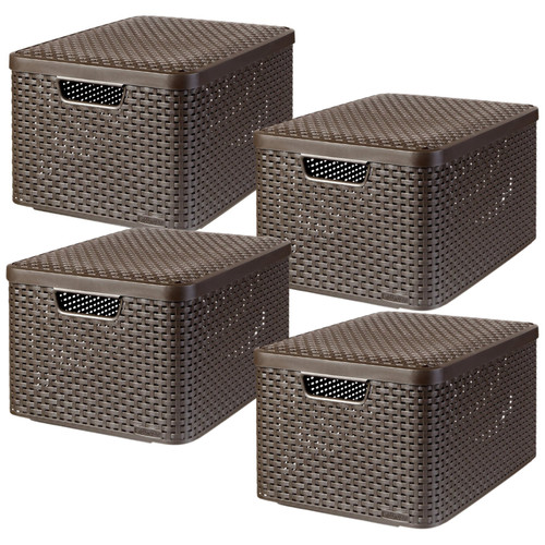 Curver storage box rattan - storage,