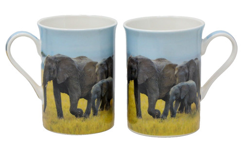 Elephant mugs leonardo - x, mugs,