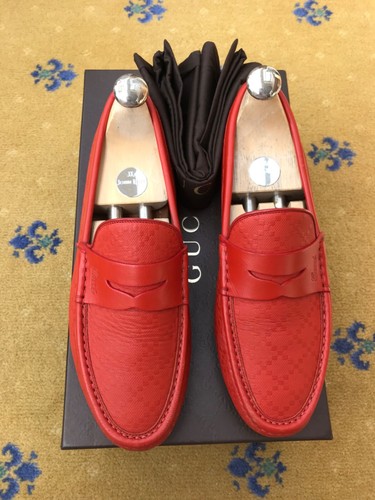 Gucci loafers leather - gucci,