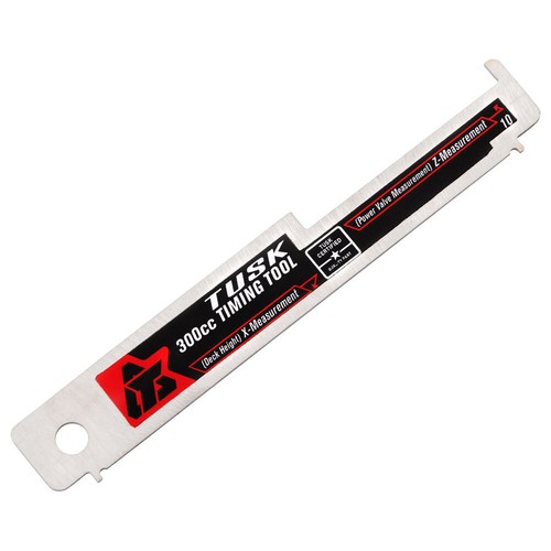 Tusk deck and timing tool - and,