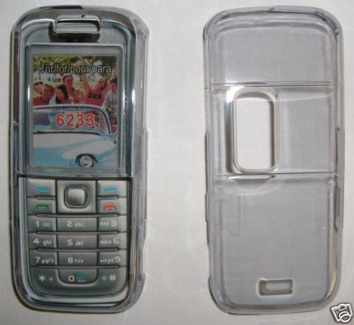 Clear smoked nokia 6233 clip - 6233,