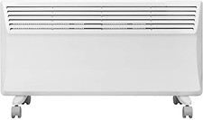 Devola Eco Electric Panel Heater Low Energy Adjustable Thermostat Timer in White