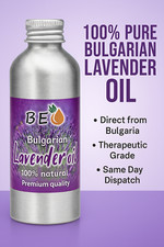 100% Pure Bulgarian Lavender Oil Steam Distilled • Therapeutic Grade •Bottled UK