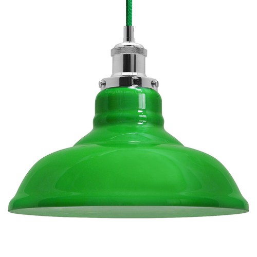 Industrial green glass ceiling - green,