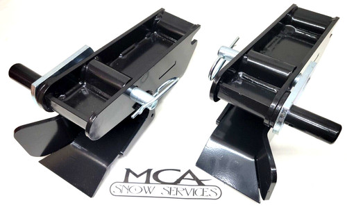 Western snow plow receiver - plow,